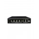 LEVELONE - LevelOne FEP-0631 switch Fast Ethernet (10/100) Energía sobre Ethernet (PoE) Negro - FEP-0631